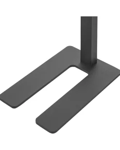 Candeeiro De Pe Led Em Metal Preto 196 Cm Orion