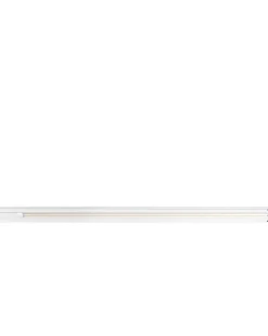 Candeeiro De Pe Led Em Metal Branco 194 Cm Mensa