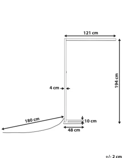 Candeeiro De Pe Led Em Metal Branco 194 Cm Sagitta