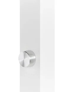 Candeeiro De Pe Led Em Metal Branco 194 Cm Sagitta