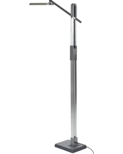 Candeeiro De Pe Led Prateado 144 Cm Aquarius