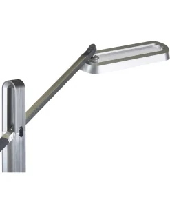 Candeeiro De Pe Led Prateado 144 Cm Aquarius