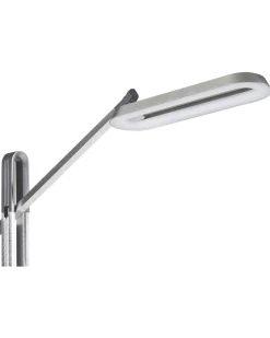 Candeeiro De Pe Led Prateado 144 Cm Aquarius
