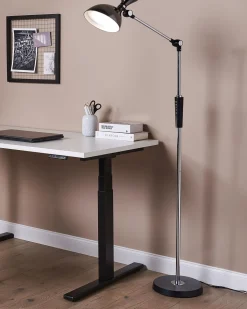 Candeeiro De Pe Led Prateado 169 Cm Andromeda