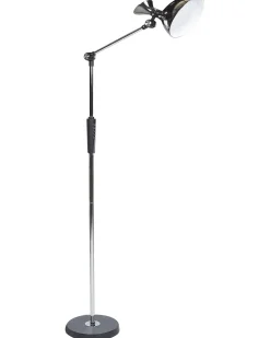 Candeeiro De Pe Led Prateado 169 Cm Andromeda