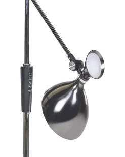 Candeeiro De Pe Led Prateado 169 Cm Andromeda