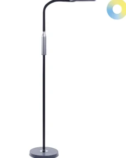 Candeeiro De Pe Led Preto 148 Cm Cassiopeia