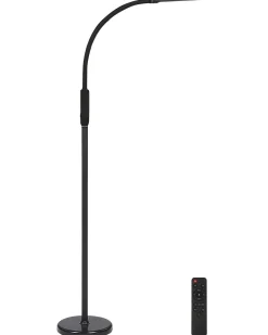 Candeeiro De Pe Led Preto 174 Cm Apus