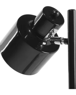 Candeeiro De Pe Metalico Preto Corbones