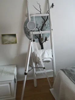 Candeeiro De Pe Moderno Branco Alzette