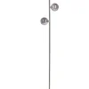 Candeeiro De Pe Prateado 154 Cm Ramis