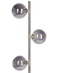 Candeeiro De Pe Prateado 154 Cm Ramis