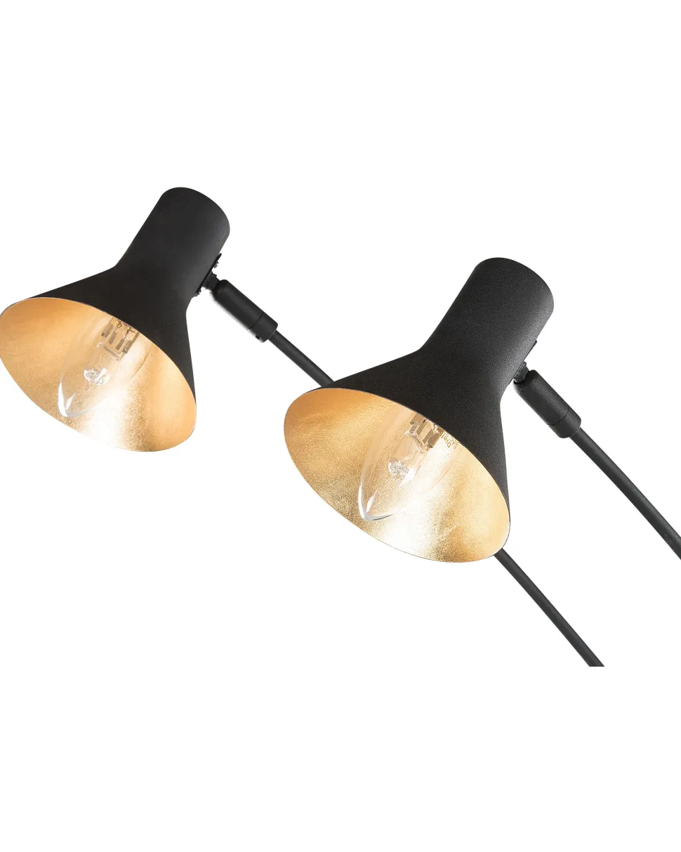 Candeeiro De Pe Preto 205 Cm Baraga