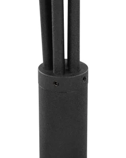 Candeeiro De Pe Preto 205 Cm Baraga