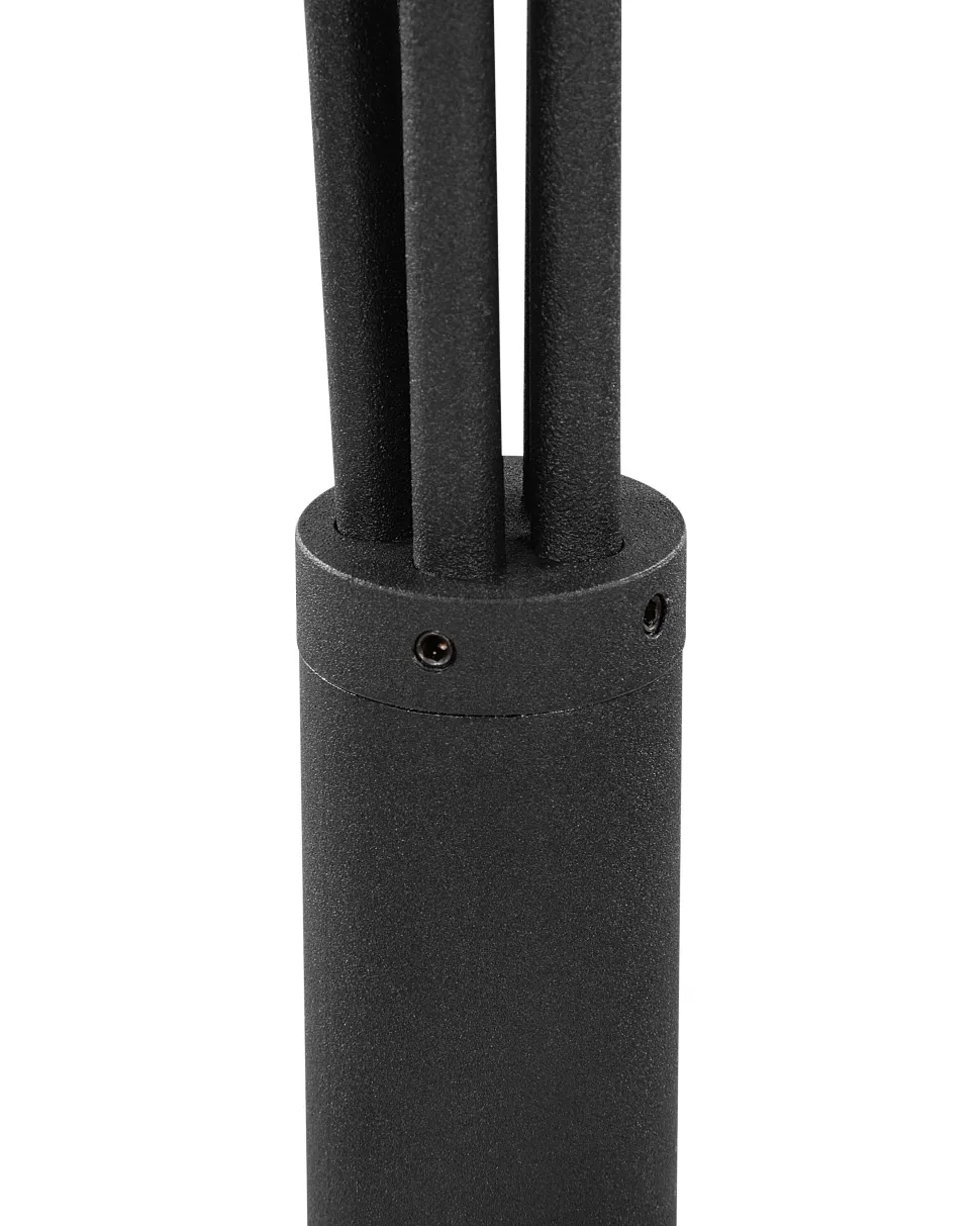 Candeeiro De Pe Preto 205 Cm Baraga