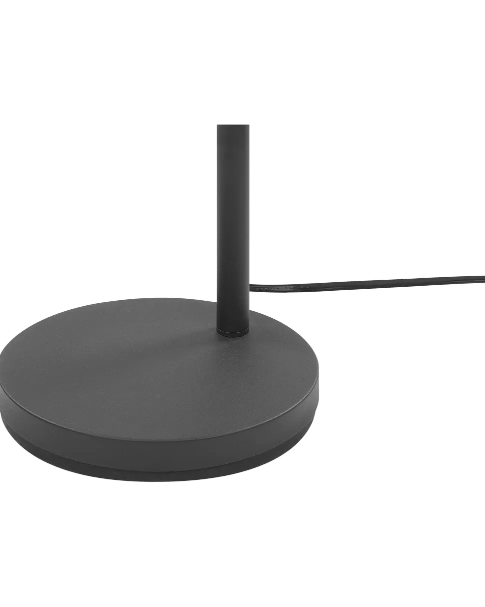 Candeeiro De Pe Preto 205 Cm Baraga