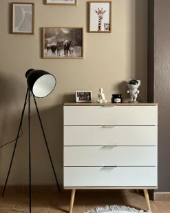 Candeeiro De Pe Preto 128 Cm Tamega