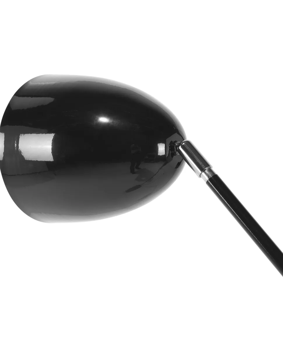 Candeeiro De Pe Preto 165 Cm Chanza