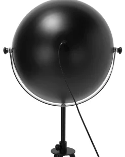 Candeeiro De Pe Preto E Dourado Thames