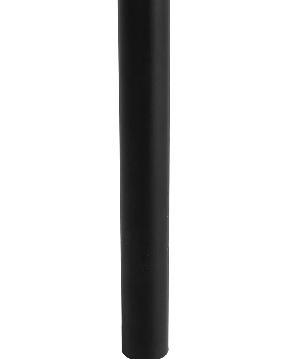 Candeeiro De Pe Preto E Dourado Thames