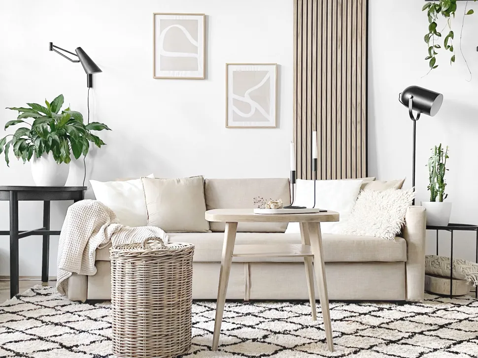 Candeeiro De Pe Preto Tyria