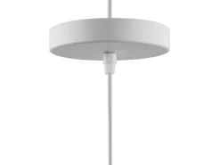 Candeeiro De Teto Branco E Dourado Tagus