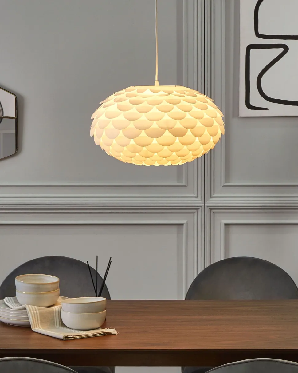 Candeeiro De Teto Branco Erges