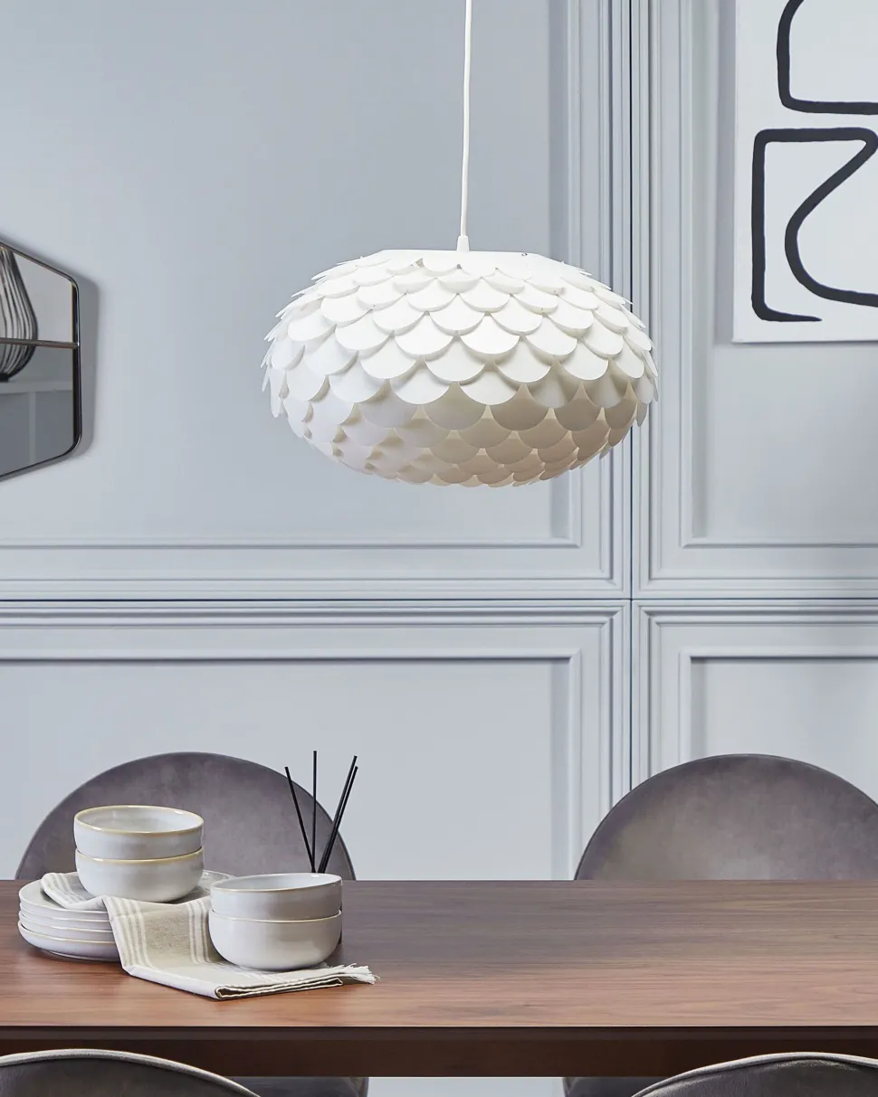 Candeeiro De Teto Branco Erges