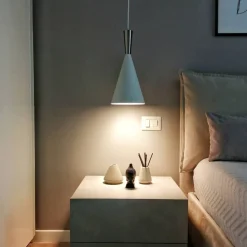 Candeeiro De Teto Branco E Prateado Tagus