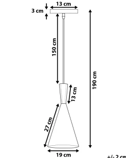 Candeeiro De Teto Branco E Prateado Tagus