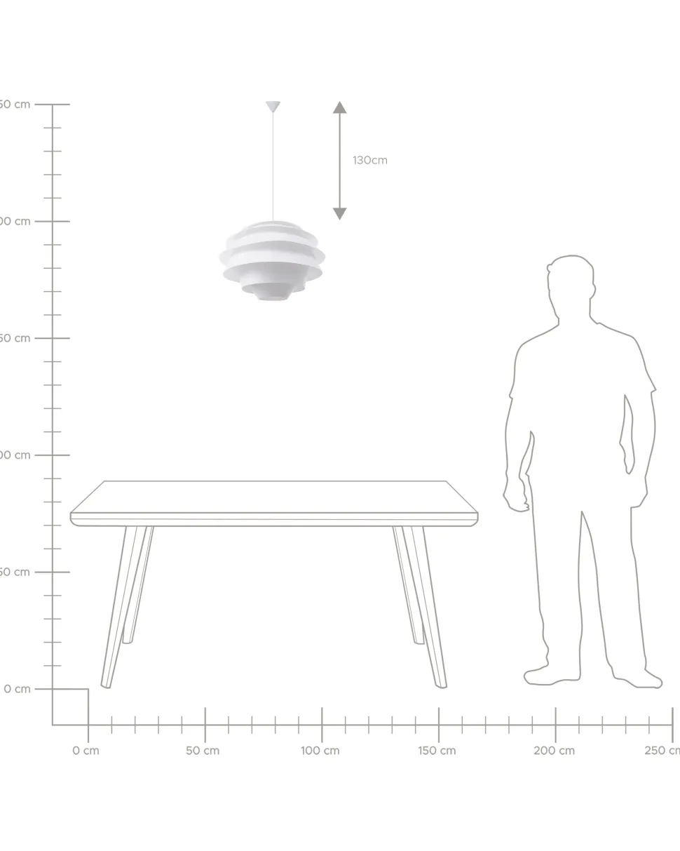 Candeeiro De Teto Branco Congo