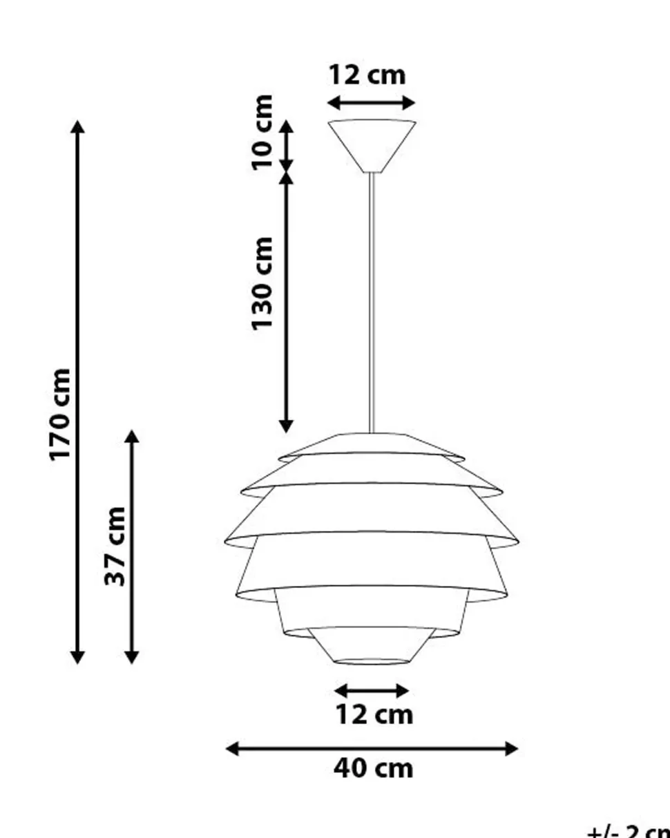 Candeeiro De Teto Branco Congo