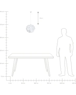 Candeeiro De Teto Branco Rhine