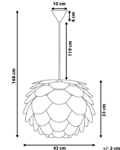 Candeeiro De Teto Branco Rhine