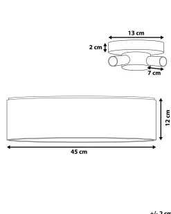 Candeeiro De Teto Branco Rena