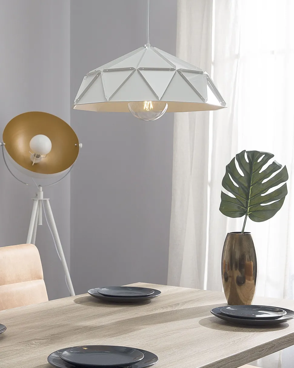 Candeeiro De Teto Branco Senia