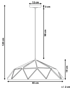Candeeiro De Teto Branco Senia