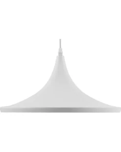 Candeeiro De Teto Branco E Dourado Yamuna