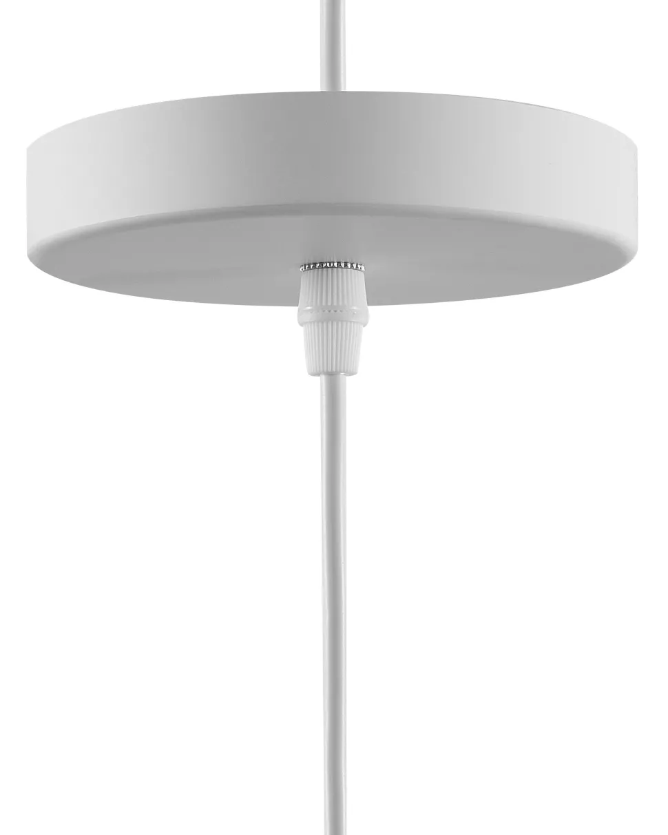 Candeeiro De Teto Branco E Dourado Yamuna