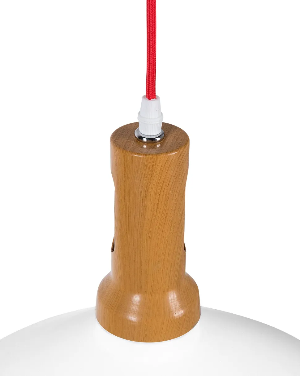 Candeeiro De Teto Branco E Dourado Sepik