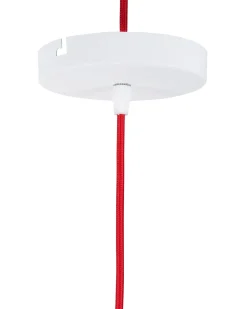 Candeeiro De Teto Branco E Dourado Sepik