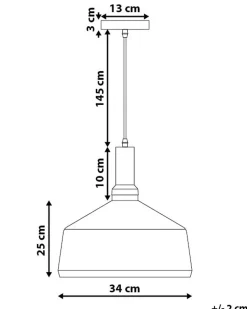 Candeeiro De Teto Branco E Dourado Sepik