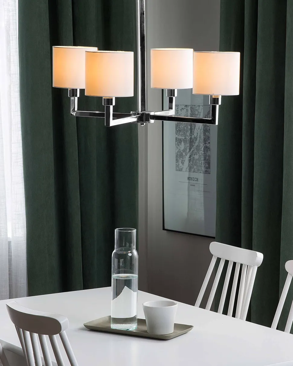 Candeeiro De Teto Branco Shapkina