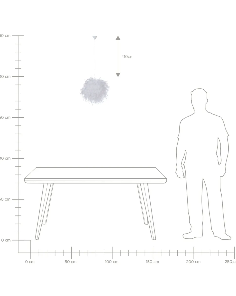 Candeeiro De Teto Branco Drava