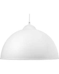 Candeeiro De Teto Branco E Dourado Cetina