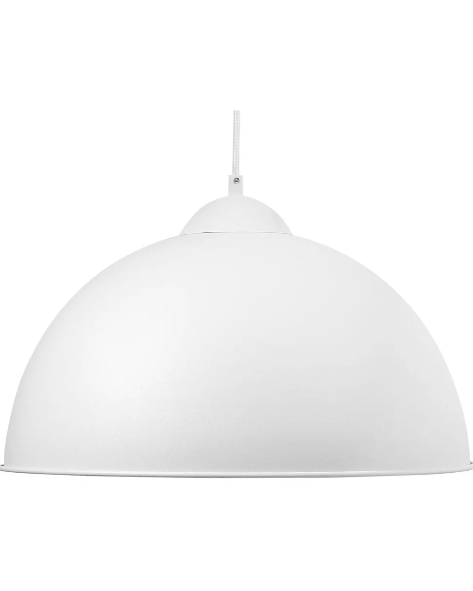 Candeeiro De Teto Branco E Dourado Cetina