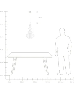 Candeeiro De Teto Branco Kolva