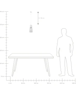 Candeeiro De Teto Branco Purus