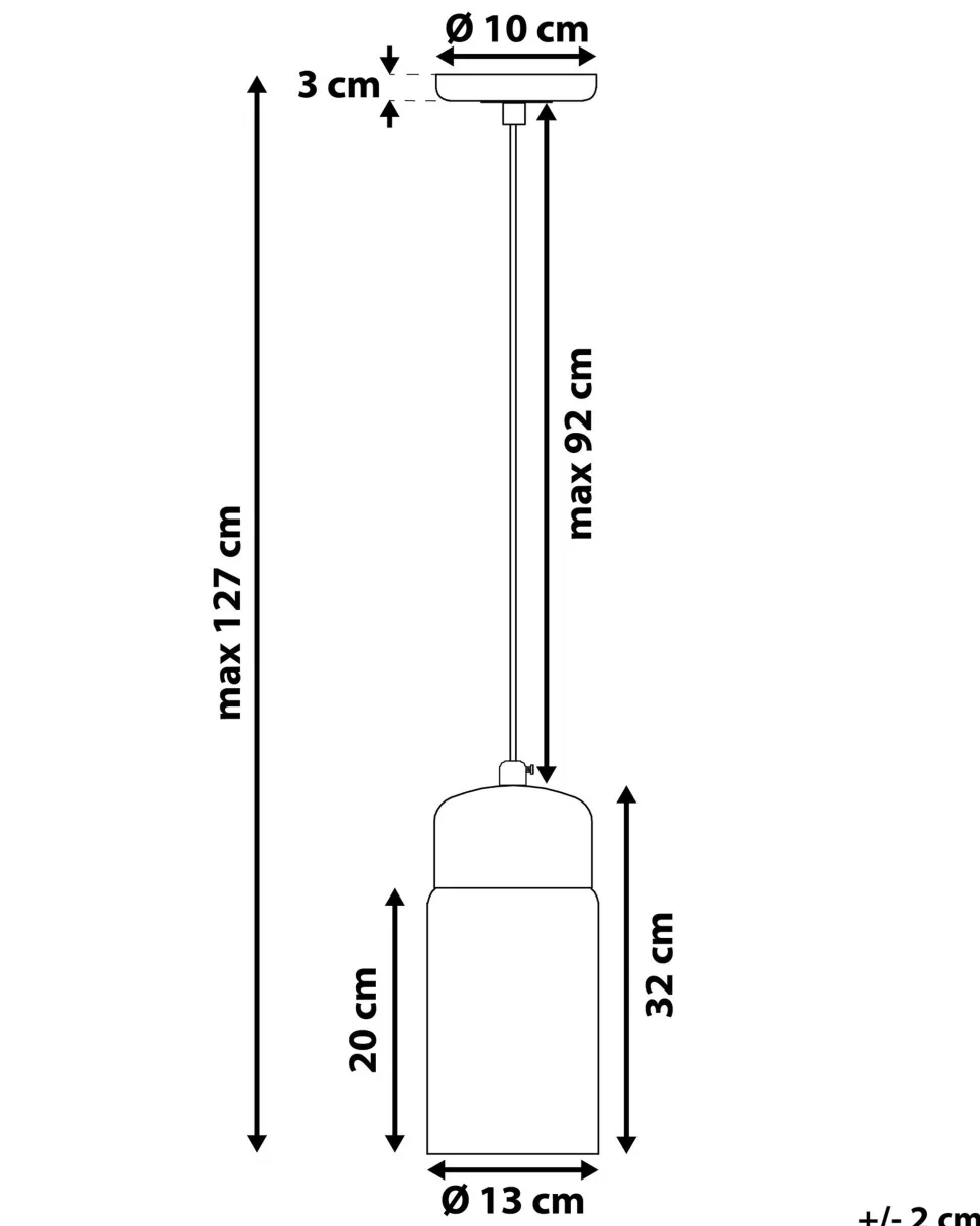 Candeeiro De Teto Branco Purus