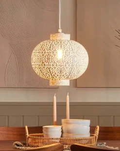 Candeeiro De Teto Branco Meuse